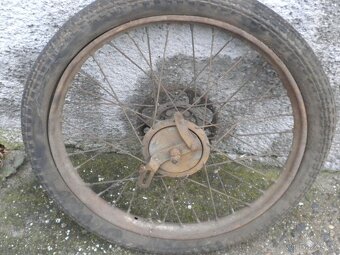 JAWA Robot zadní kolo kompletní zachovalé,možná i výměna - 3