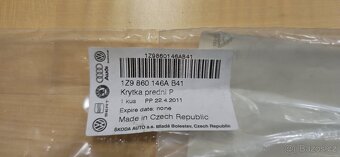 NOVÝ ORIGINÁL přední pravý kryt hagusu Octavia 2 1Z9860146A - 3