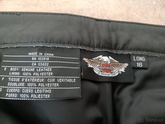 Harley Davidson kožené kalhoty - 3