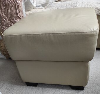 Sedací souprava - trojsedačka + dvojsedačka + taburet - 3