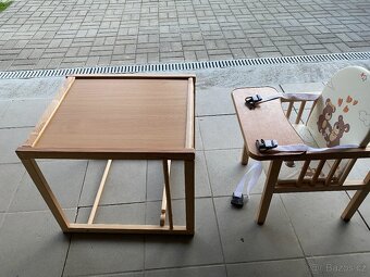 Jídelní dřevěná židlička - 3