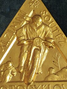 Motocyklová plaketa - 3