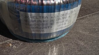 Transformátor toroidní JK-Eltra 230V/25V,16V 305VA - 3