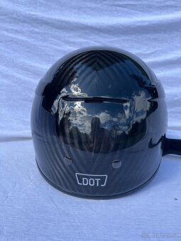 Moto přilba HD kabon, vel XS - 3