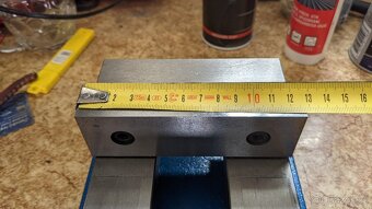 Strojní svěrák čelisti 100mm rozevření 120mm - 3
