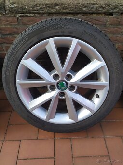 Alu kola 16 " orig Škoda Fabia III Rapid 5x100 - - 3