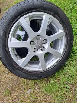 Alu kola 5x112 originál Audi 225/50 R17 - 3