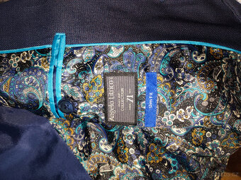 Tmavomodre sako Angelo Litrico SLIM FIT EUR 44 - 3