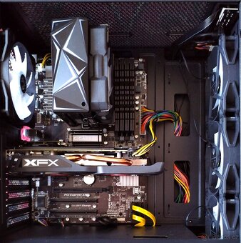 HERNÍ PC,FX 8320,RX 580,16GB,SSD+SATA,WiFi - 3