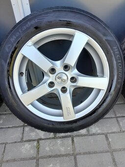 4x alu 5x112 r 16+letní pneumatiky - 3