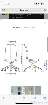 Zidle ikea Langfjall - 3