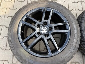 4x al kola 5x120 17 + pneu zimní 215/60 R17C - 3