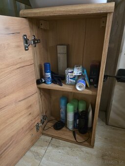 Umyvadlová skříňka 35x21x70 cm - 3