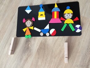 Detoa - drevené magnetické puzzle - 3