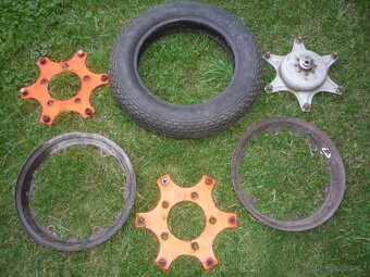 prodám různé díly na moto. Kostra na moto Jawa-ČZ 175, typ 3 - 3