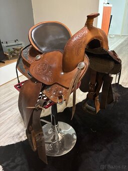 Westernové sedlo bezkostrové - 3