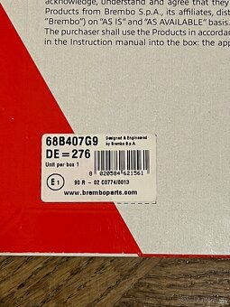 Zadní brzdový kotouč Brembo pro BMW - 3