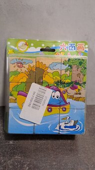 Dřevěné kostky s obrázky - 3