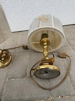 Pár retro stolních lampiček - 3