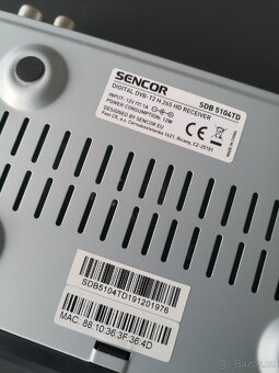 DVB-T2 přijímač Sencor - 3