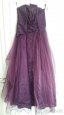 Prodám korzetové plesové šaty fialové barvy - 3