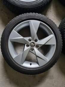 ALU kola+pneuŠKODA"Volans"Pirelli zimni205/50/R17 6.5J ET4 - 3