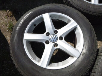4x orig.alu vw (5x112)zimní pneu nokian 215/60 r16 - 3