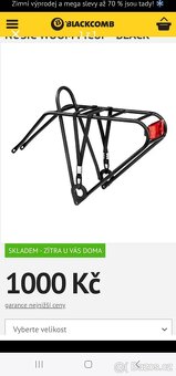 Dětské kolo Woom 3 + stojánek + nosič - 3