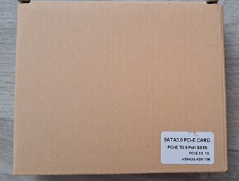 PCIe 1X na 6x SATA 3.0 Serial ATA až 6Gb/s - 3