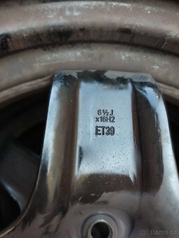 4xplechová kola 6.5Jx16H2 ET39 + letni GoodYear - 3