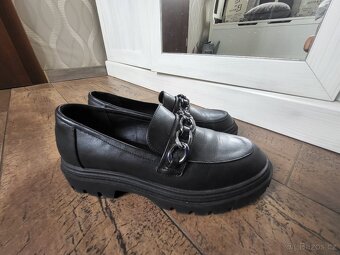 MOKASÍNY vel.41 zn.CATWALK ČERNÉ MODERNÍ - 3