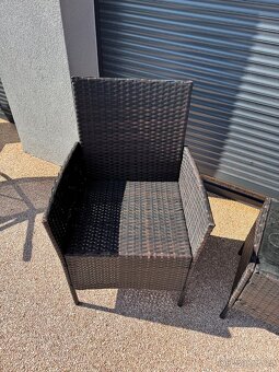 Prodám zahradní sezení ratan top stav - 3