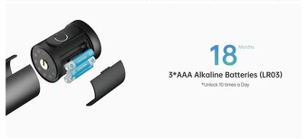 2 nové chytré zámky Yeeuu S1 Smart Lock S170+BLE Mesh Gatewa - 3