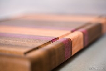 Kuchyňské prkénko - exotické dřevo - 3