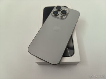 apple iphone 16 PRO MAX 256gb Natural Titanium / Batéria 91% - 3