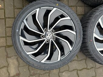 ORIGINÁL Alu Volkswagen Ventura R17, 5x112 - NOVÉ ZIMNÍ PNEU - 3