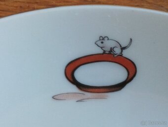 DĚTSKÝ PORCELÁNOVÝ PODŠÁLEK BOHEMIA NOVÁ ROLE - 3