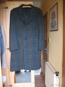 Kožichy pánský a dámský+pánský vlněný zimník dlouhý. - 3