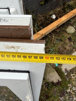 Plastová okna 110cm x 100cm 3kusy - 3