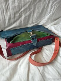 Kabelka z hovězí kůže - 3