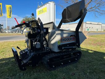 dumper, stavební kolečko, pásový dumper, přepravník - 3