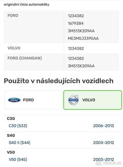 Spodní čepy ramen 18mm Volvo/Ford - 3