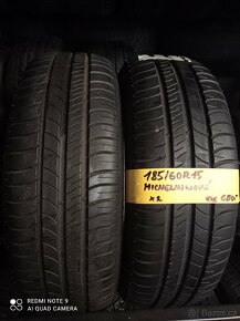 185/60r15 pneu nové letní Michelin - 3