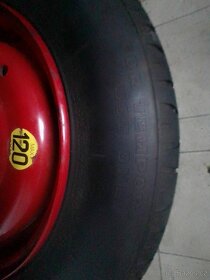 Originál rezervní kolo Michelin S 165/80/R15, disk 5x108 - 3