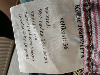 Dámské moto kalhoty velikost 36 - 3