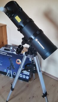 Hvězdářský dalekoh. Bresser Pollux 150/1400 EQ3 + Slun.filtr - 3