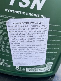 Motorový olej FANFARO TSN 10W-40 - 3