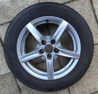 Sada alu kol Alutec 6.5Jx16 H2, ET39, pneu 205/60 R16 - 3