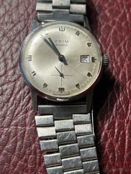Hodinky Prim Sunburst chrom kal. 52 1 - 3