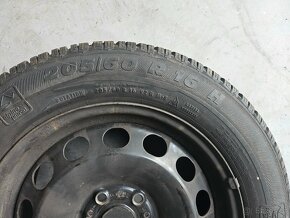 Prodám plechová kola Škoda R16 5x112; 6,5Jx16 ET:46 +pneu - 3
